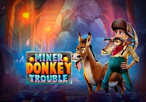 Miner Donkey Trouble game screenshot